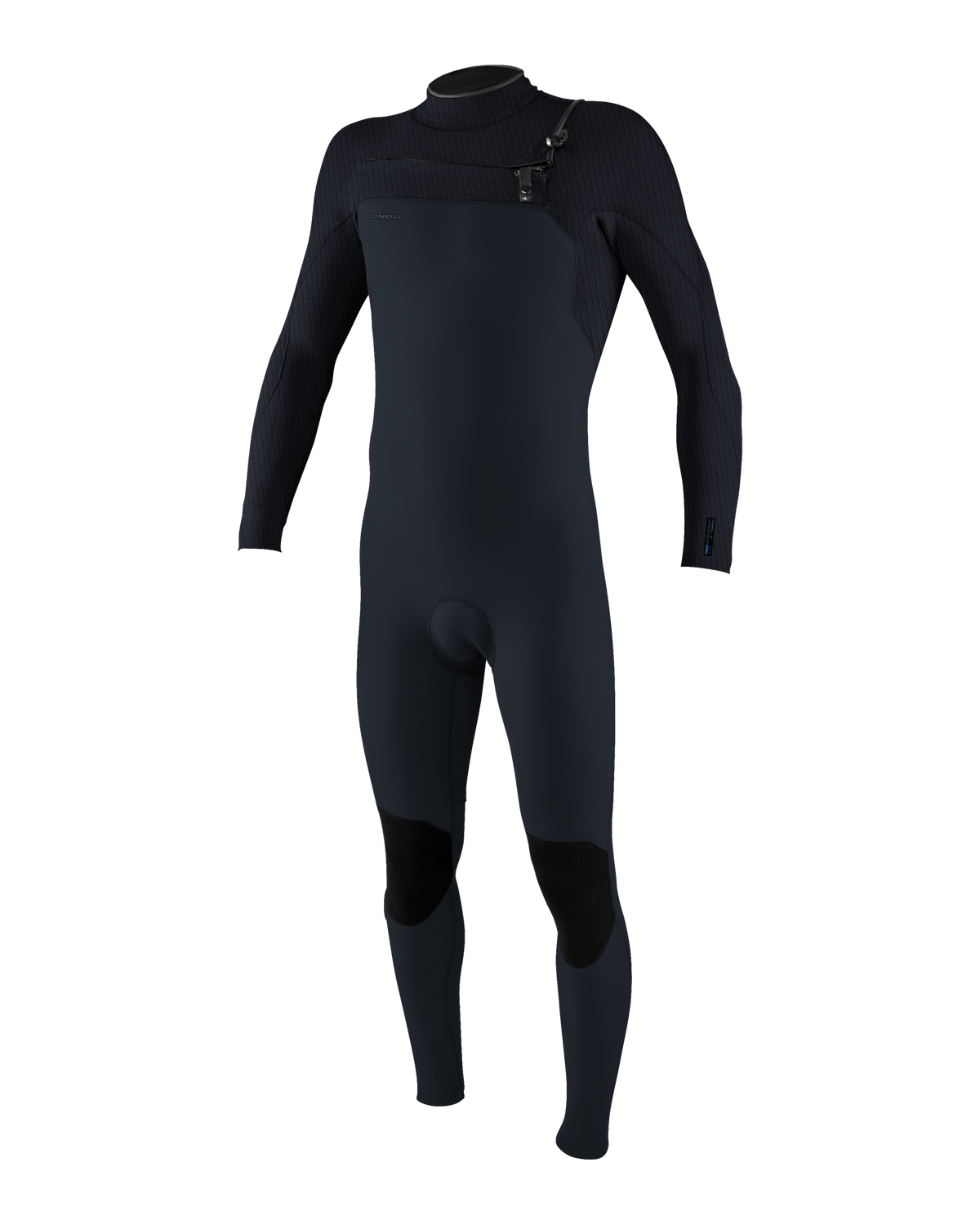 Hyperfreak 5/4mm+ Chest Zip Wetsuit in Carbon & Dark Slate