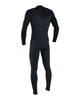 Hyperfreak 5/4mm+ Chest Zip Wetsuit in Carbon & Dark Slate
