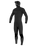 HyperFreak 5/4mm+ Hooded Chest Zip Wetsuit in Black
