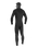 Boys HyperFreak 5/4mm+ Hooded Chest Zip Wetsuit in Black