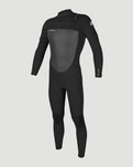 Epic 3/2mm Chest Zip Wetsuit in Black