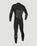 Epic 3/2mm Chest Zip Wetsuit in Black