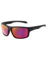 The Dirty Dog Axle Polarised Sunglasses in Satin Black & Grey