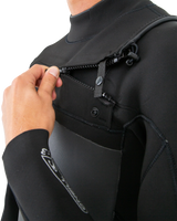 The O'Neill Mens Mens Epic 4/3mm Chest Zip Wetsuit in Black