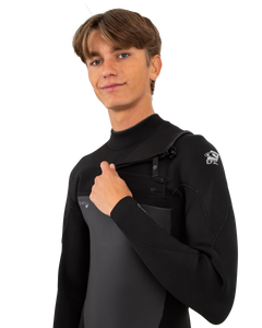 The O'Neill Mens Mens Epic 4/3mm Chest Zip Wetsuit in Black