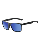 The Dirty Dog Volcano Polarised Sunglasses in Satin Black & Grey Blue Mirror | Available at Anns Cottage