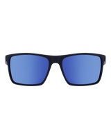 The Dirty Dog Volcano Polarised Sunglasses in Satin Black & Grey Blue Mirror | Available at Anns Cottage