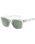 Goat Polarised Sunglasses in Crystal Grey & Green