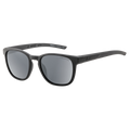 Lit Polarised Sunglasses in Satin Black & Grey