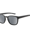 Lit Polarised Sunglasses in Satin Black & Grey