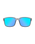 The Dirty Dog Slay Polarised Sunglasses in Grey/Ice Blue Mirror & Satin Crystal Black