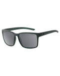 The Dirty Dog Vadar Polarised Sunglasses in Satin Crystal Dark Green & Grey