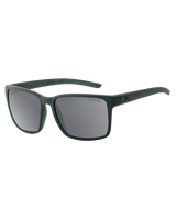 The Dirty Dog Vadar Polarised Sunglasses in Satin Crystal Dark Green & Grey