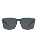 The Dirty Dog Vadar Polarised Sunglasses in Satin Crystal Dark Green & Grey