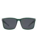 The Dirty Dog Vadar Polarised Sunglasses in Satin Crystal Dark Green & Grey