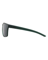 The Dirty Dog Vadar Polarised Sunglasses in Satin Crystal Dark Green & Grey