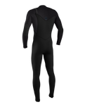 The O'Neill Boys Hyperfreak 5/4mm+ Chest Zip Wetsuit in Black, Tempsteel & Tempsteel