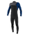 Boys Hyperfreak 5/4mm+ Chest Zip Wetsuit in Graph, Smoke & Baliblue