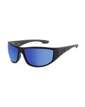 The Dirty Dog Vampire Polarised Sunglasses in Black & Blue