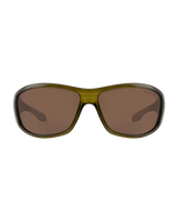 The Dirty Dog Vampire Polarised Sunglasses in Brown & Crystal Olive Green