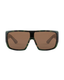 The Dirty Dog Tank Polarised Sunglasses in Brown & Satin Dark Camo