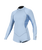 Girls Bahia 2/1mm Back Zip Spring Wetsuit in Chambray Blue, Surf Abstract & Chambray Blue