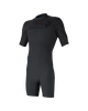 The O'Neill Mens HyperFreak 2mm Chest Zip Shorty Wetsuit in Tempered Steel & Graphite