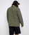 The Salt Water Seeker Mens Chore Jacket in Army