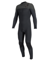 Blueprint 5/4mm+ Chest Zip Wetsuit in Black & Raven