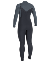 Blueprint 5/4mm+ Chest Zip Wetsuit in Black & Shade