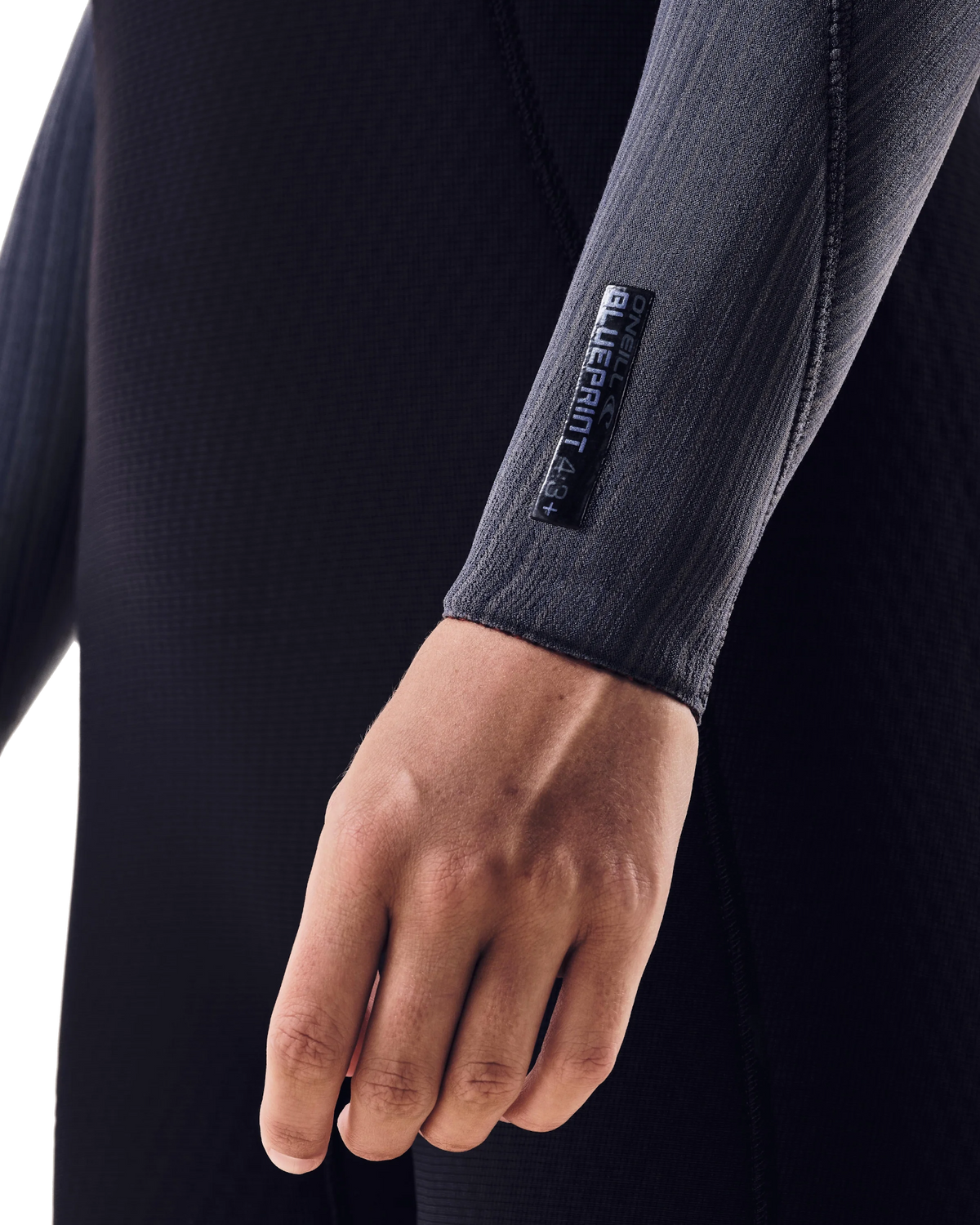 The O'Neill Womens Blueprint 5/4mm+ Chest Zip Wetsuit in Black & Shade
