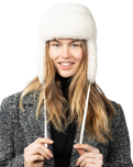 The Barts Womens Bantota Bomber Hat in Cream