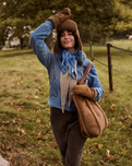 The Barts Womens Kegalle Bomber in Dark Brown
