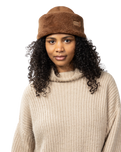 The Barts Womens Kegalle Hat in Dark Brown