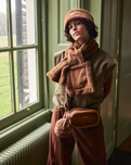 The Barts Womens Kegalle Hat in Dark Brown