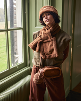 The Barts Womens Kegalle Hat in Dark Brown