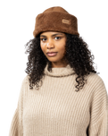 The Barts Womens Kegalle Hat in Dark Brown