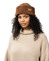 The Barts Womens Kegalle Hat in Dark Brown