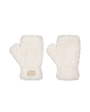 The Barts Womens Bantota Fingerless Gloves in Cream