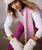The Barts Womens Bantota Fingerless Gloves in Cream