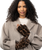 The Barts Womens Britamu Fingerless Gloves in Print Brown
