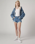 The Levi's® Womens 501® Original Shorts in Athens Mid Short
