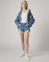 The Levi's® Womens 501® Original Shorts in Athens Mid Short