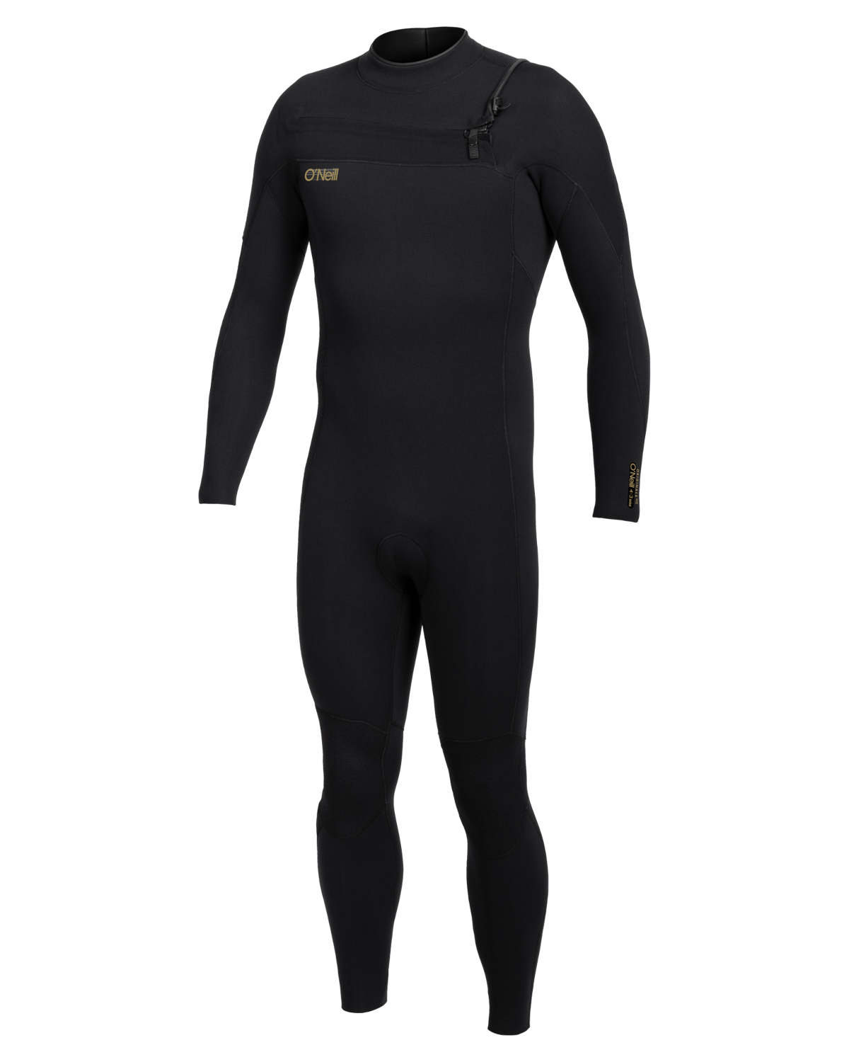 The O'Neill Mens O'Riginal RG8 4/3mm Chest Zip Wetsuit in Black & Black
