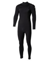 The O'Neill Mens Epic 4/3mm Chest Zip Wetsuit in Black, Black & Black