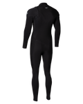The O'Neill Mens Epic 4/3mm Chest Zip Wetsuit in Black, Black & Black