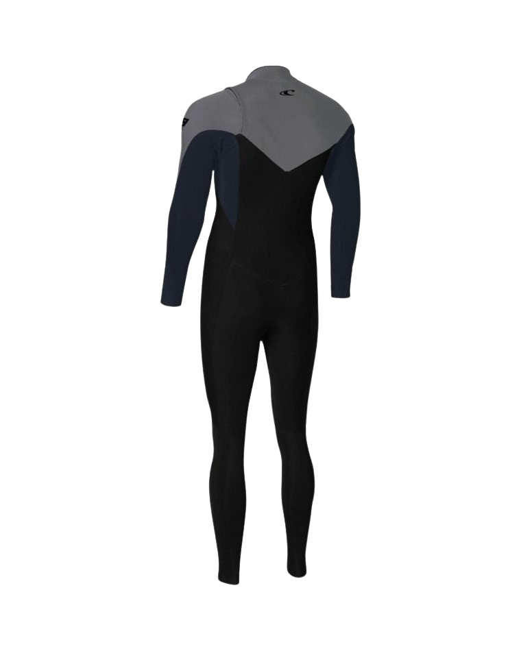 Epic 5/4mm Chest Zip Wetsuit in Black, Slate & Smoke