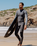 Epic 5/4mm Chest Zip Wetsuit in Tempered Steel, Smoke & Graphite