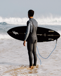 Epic 5/4mm Chest Zip Wetsuit in Tempered Steel, Smoke & Graphite