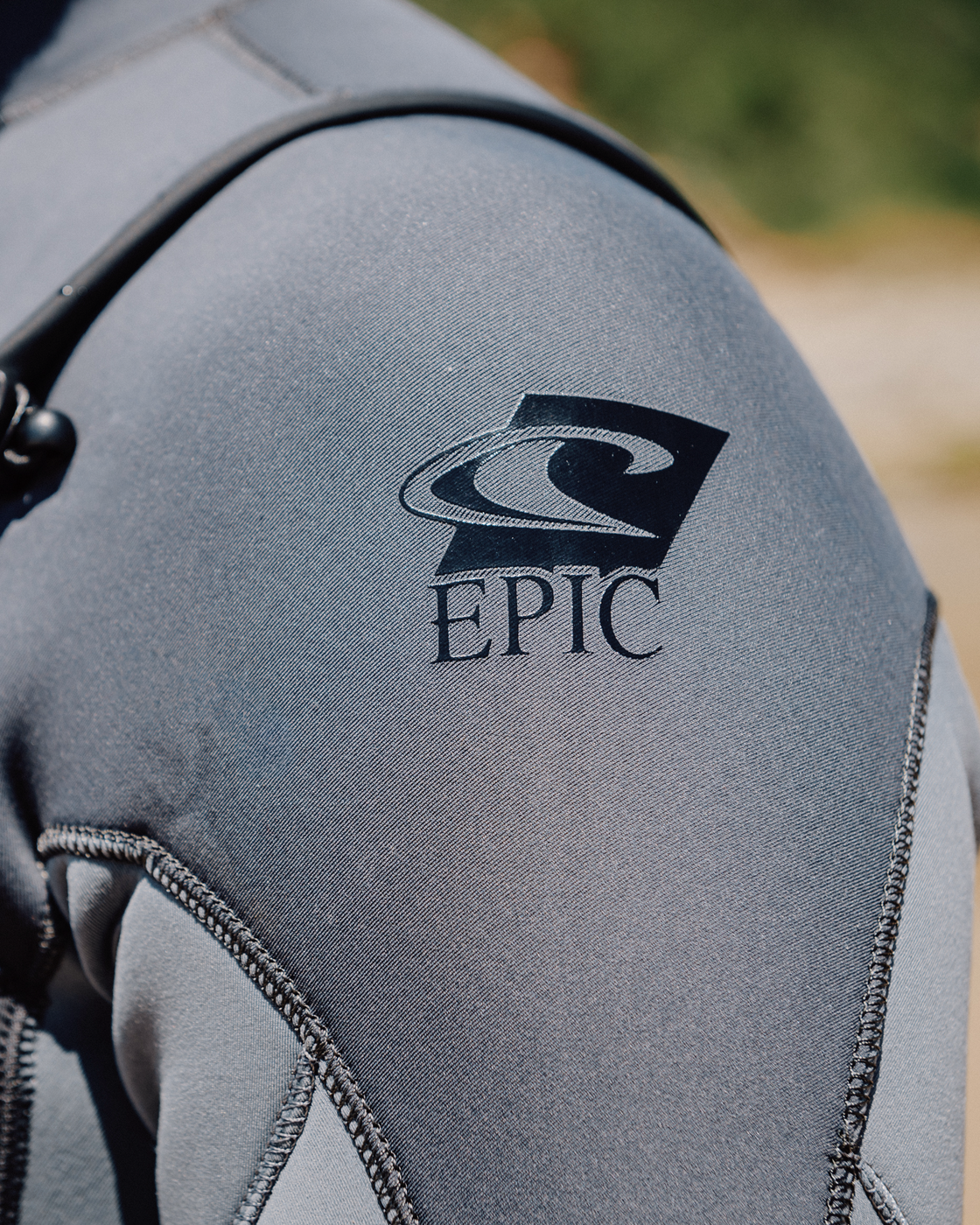 Epic 5/4mm Chest Zip Wetsuit in Tempered Steel, Smoke & Graphite